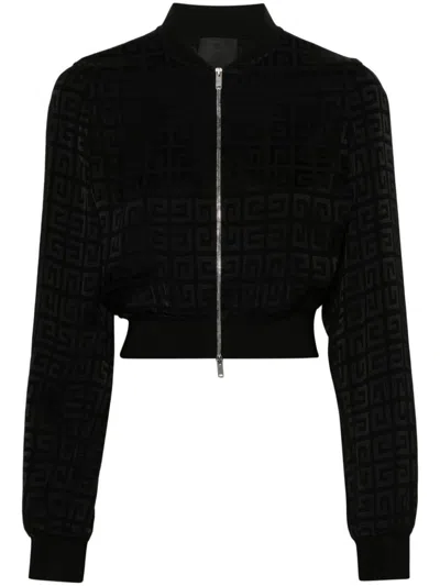 Givenchy '4g Jacquard Sweat In Black
