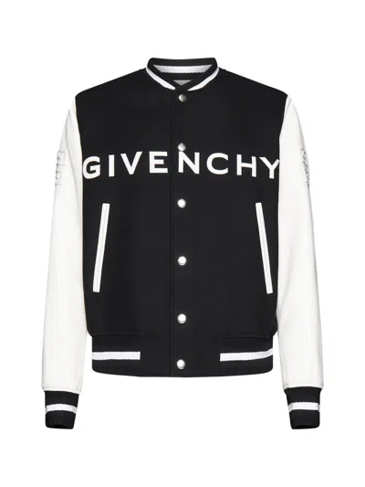 Givenchy Coats In Black