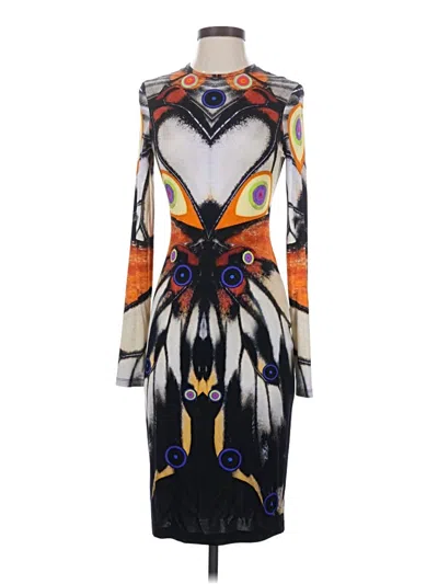 Pre-owned Givenchy Cocktail Dress In Orange
