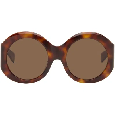 Givenchy ブラウン Cocoon サングラス In Neutral