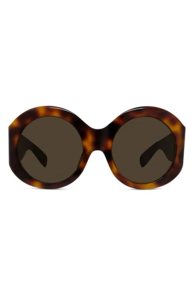 Givenchy Cocoon 56mm Round Sunglasses In Multi