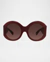 Givenchy Cocoon Acetate Sunglasses In Brown