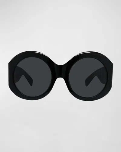 Givenchy Cocoon Acetate Sunglasses In Shiny Blac