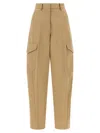 Givenchy Cocoon Cargo Pants In Beige