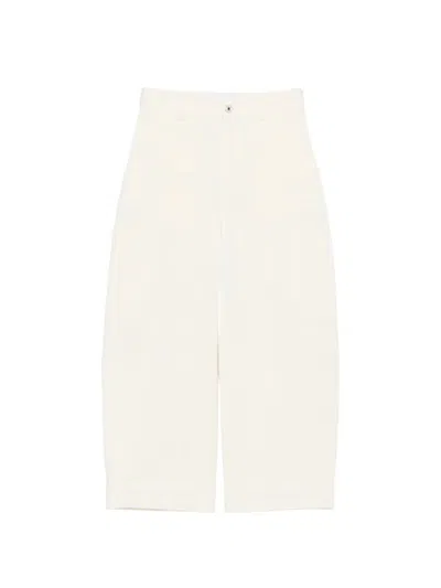 Givenchy Cocoon Cropped Cargo Pants In Cotton And Wool