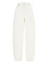 Givenchy Balloon Leg Denim Pants In White