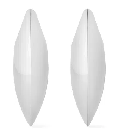 Givenchy Cocoon Earrings In Silver