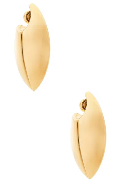 Givenchy Cocoon Earrings In Yellow