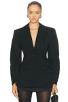 Givenchy Cocoon Jacket In Black