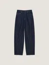 Givenchy Balloon-fit Denim Jeans With Classic Texture In Blue