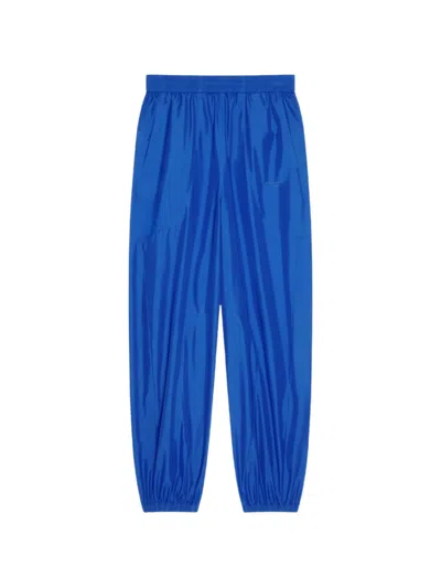 Givenchy Cocoon Jogger Pants In Technical Cotton In Blue