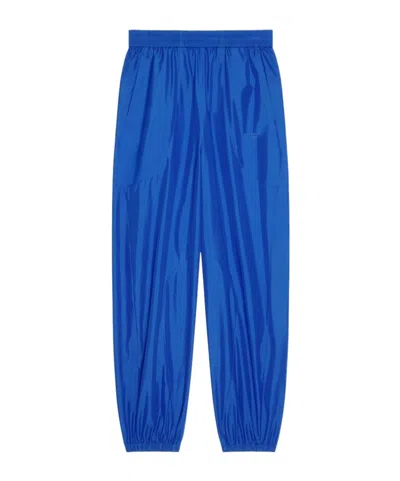 Givenchy Cocoon Jogger Pants In Technical Cotton In Royal Blue