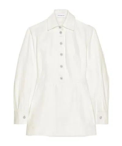 GIVENCHY GIVENCHY COCOON DENIM MINI DRESS