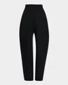 Givenchy Wool Cocoon Trousers In Black