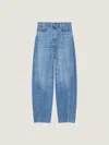 Givenchy Cocoon Pants In Washed Denim
