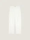 Givenchy Cocoon Pants In White Denim