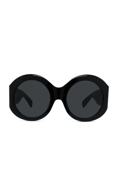 Givenchy Cocoon Round-frame Acetate Sunglasses In Black
