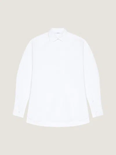 Givenchy Cocoon Shirt In Poplin With  Embroidery