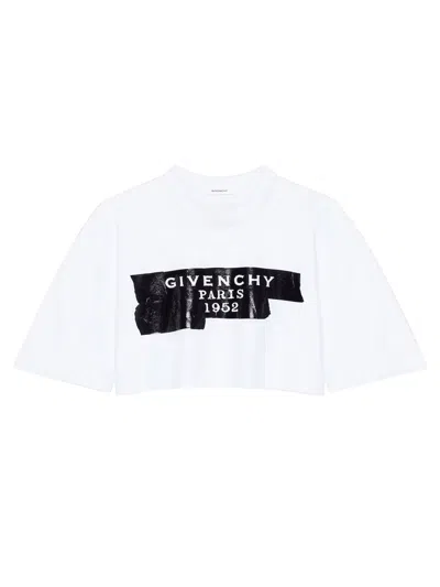 Givenchy Cocoon Short T-shirt In White