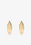 Givenchy Cocoon Statement Earrings In Gold