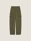 Givenchy Cocoon Utility Pants In Cotton And Wool