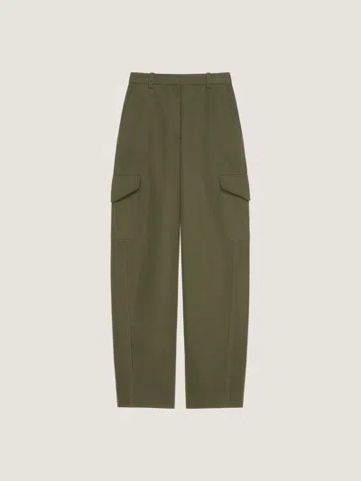 Givenchy Cocoon Utility Pants In Cotton And Wool