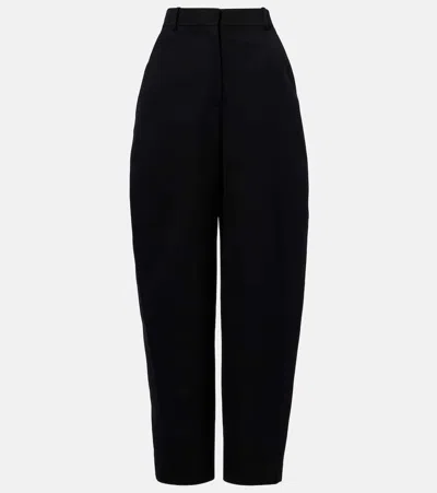Givenchy Cocoon Wool Wide-leg Pants
