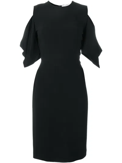 Givenchy Cold Shoulder Dress In Black