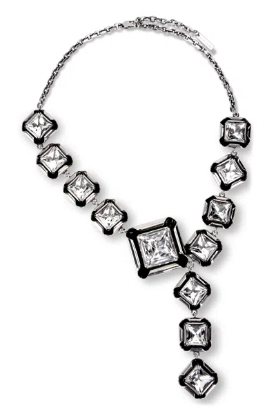 Givenchy Collana Deconstructed Crystals In Transparent