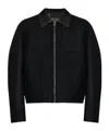 Givenchy Collared Long-sleeved Casual Jacket In Black