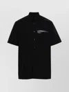 Givenchy Black Shirt With Wings Logo Print