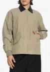 Givenchy Collared Utility Jacket In Brown