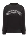 GIVENCHY GIVENCHY COLLEGE EMBROIDERY SWEATSHIRT
