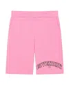 Givenchy College Plush Shorts In Pink