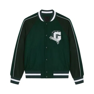 Pre-owned Givenchy College Varsity Jacket 'dark Green' | Men's Size 52