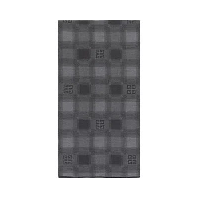 Pre-owned Givenchy Collegial Bonded Scarf 'black'