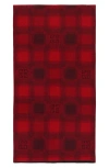 Givenchy Collegial Bonded Wool Scarf In Red