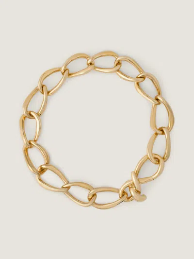 Givenchy Collier Chain Link En Métal In Gold