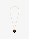 Givenchy Heart Mirror Necklace In Metal And Enamel In Multicolor