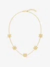 Givenchy 4g Liquid Multi Necklace In Metal In Multicolor