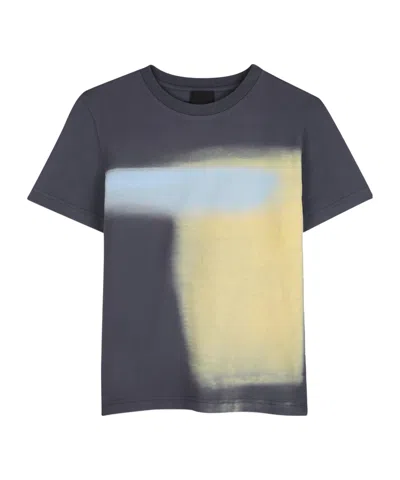 Givenchy Kids' Color Block T-shirt In Gray