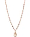 Givenchy Color Crystal Pear-shape Pendant Necklace, 16" + 3" Extender