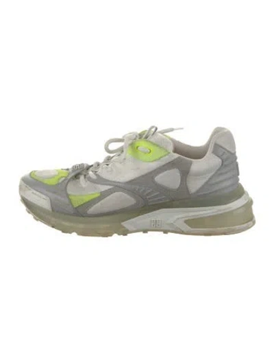 Pre-owned Givenchy Colorblock Pattern Athletic Sneakers In Multi