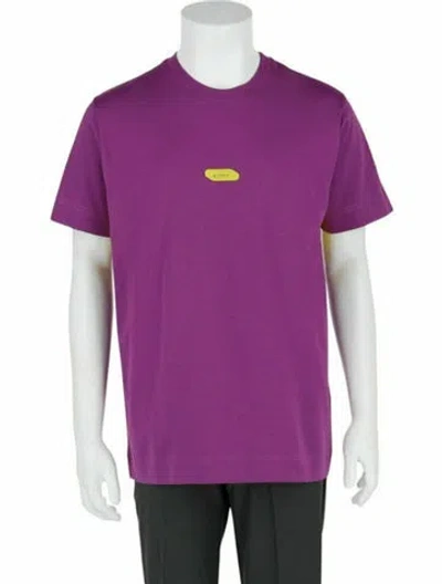 Pre-owned Givenchy Colorblock Pattern T-shirt W/ Tags In Purple