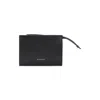Givenchy Compact Black Calf Leather Wallet In Black