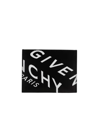 Givenchy Compact Logo Cardholder In Black