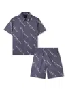 Givenchy Complete With Logo Print In Gray