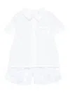 Givenchy Complete With Logo In White