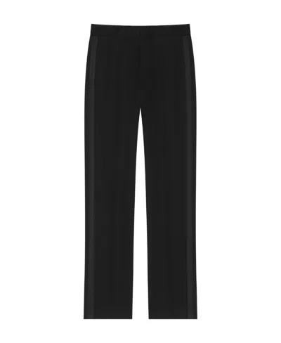 Givenchy Concealed-fastening Tailored Trousers In Black