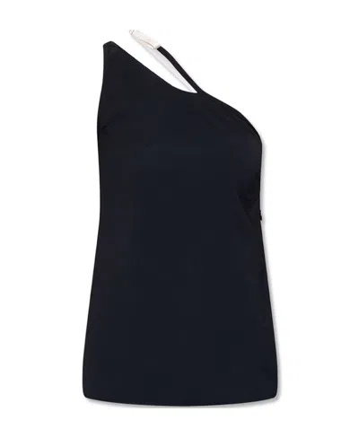 GIVENCHY GIVENCHY ONE SHOULDER CUT-OUT TOP